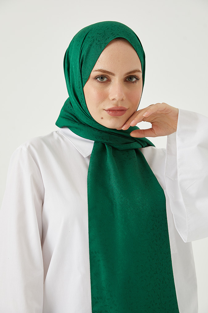 İpeksi Jakar Yaprak Desen